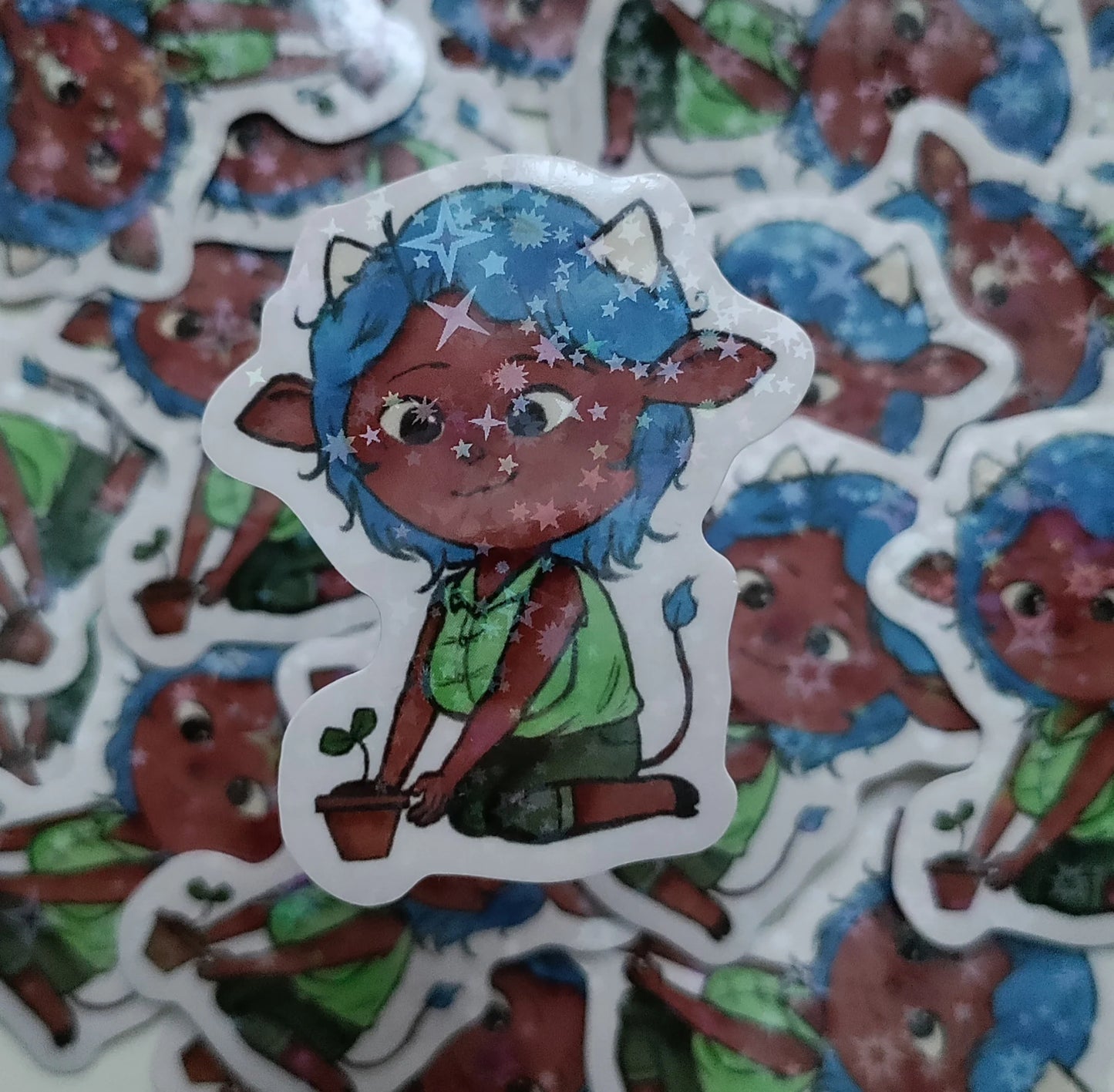 Carrie the cow sticker pack