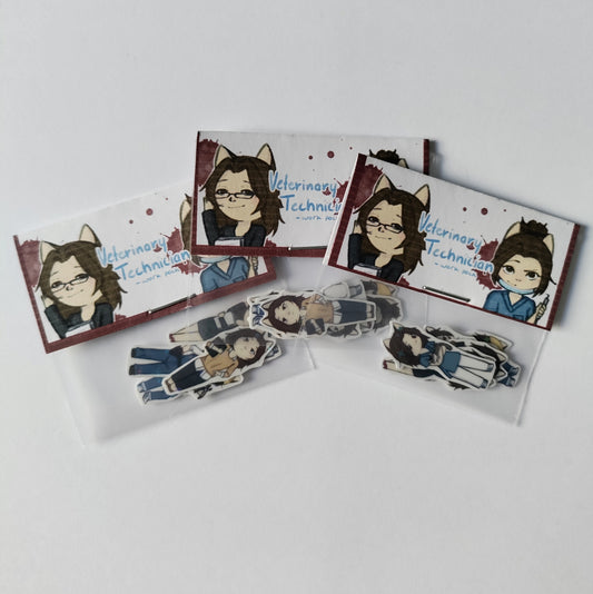 Veterinary Technician Work Sticker Pack