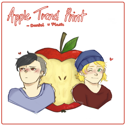 Apple Trend Daniel x Flash Print