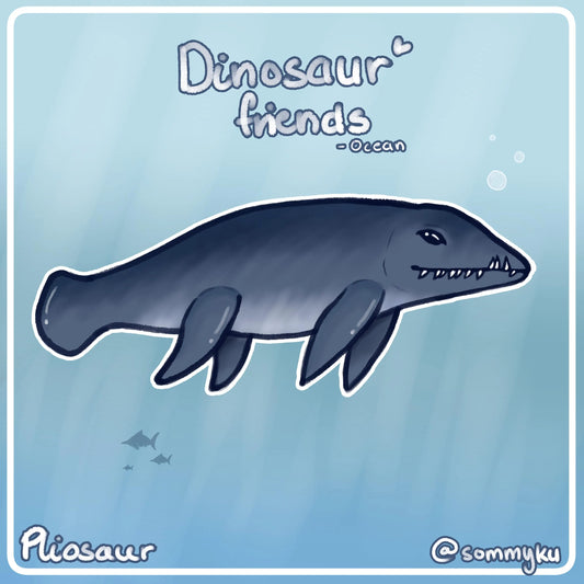 Pliosaur keychain