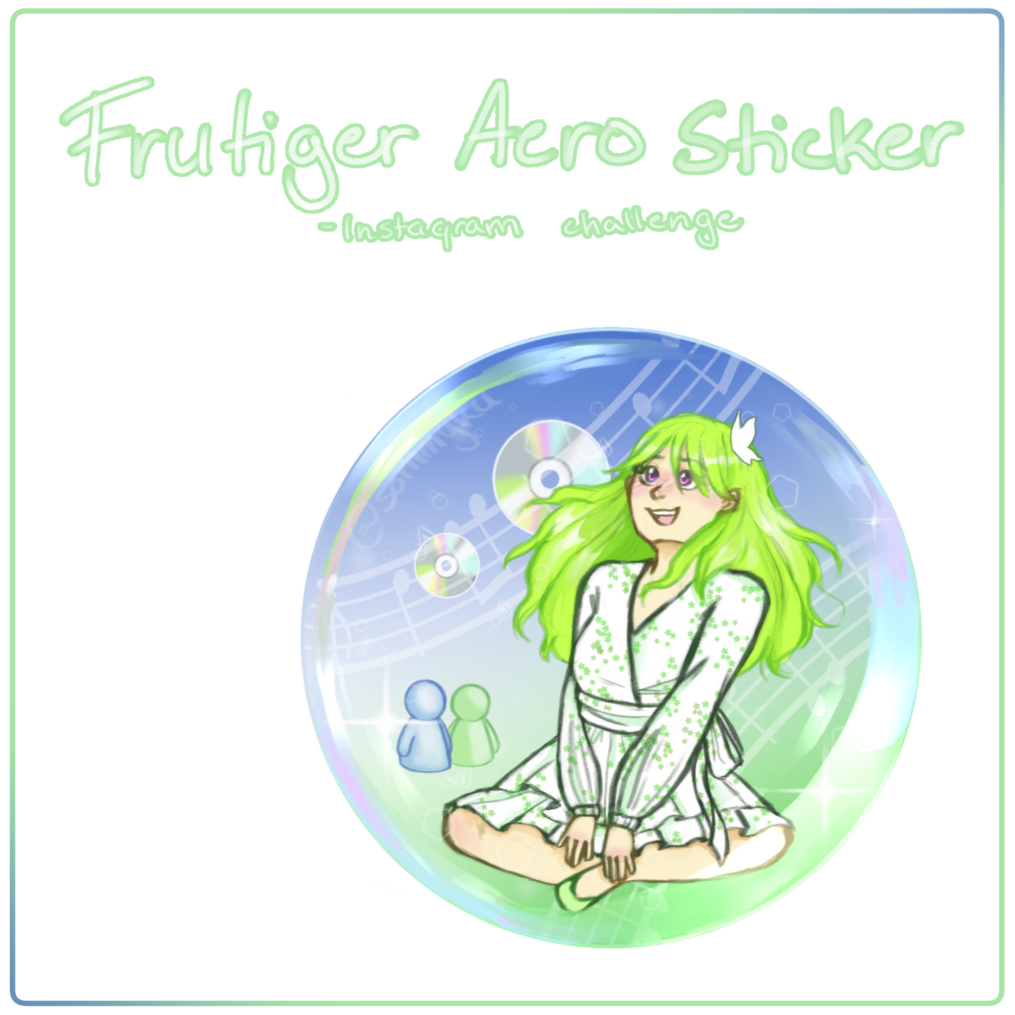 Frutiger Aero Sticker