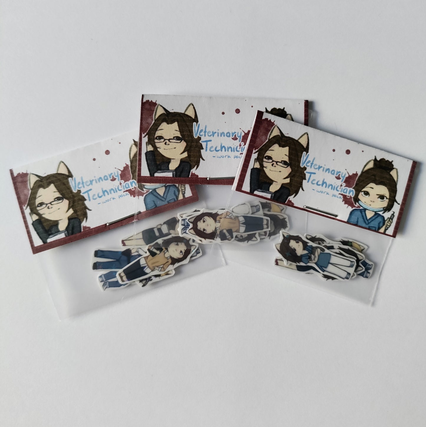 Veterinary Technician Work Sticker Pack