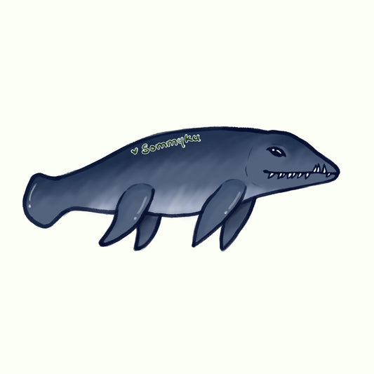 Pliosaur keychain